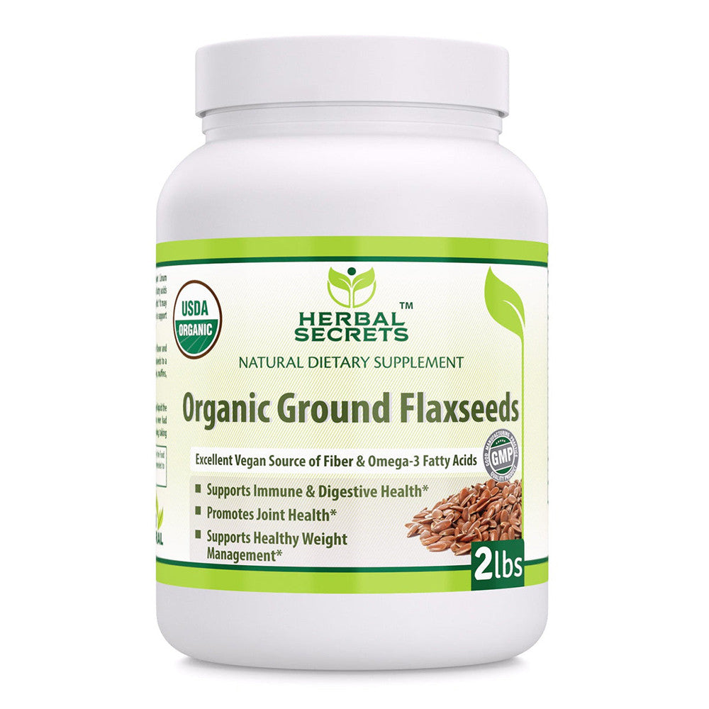 Amazing Nutrition Amazing Foods Organic Ground Flaxseeds, 2 Lb